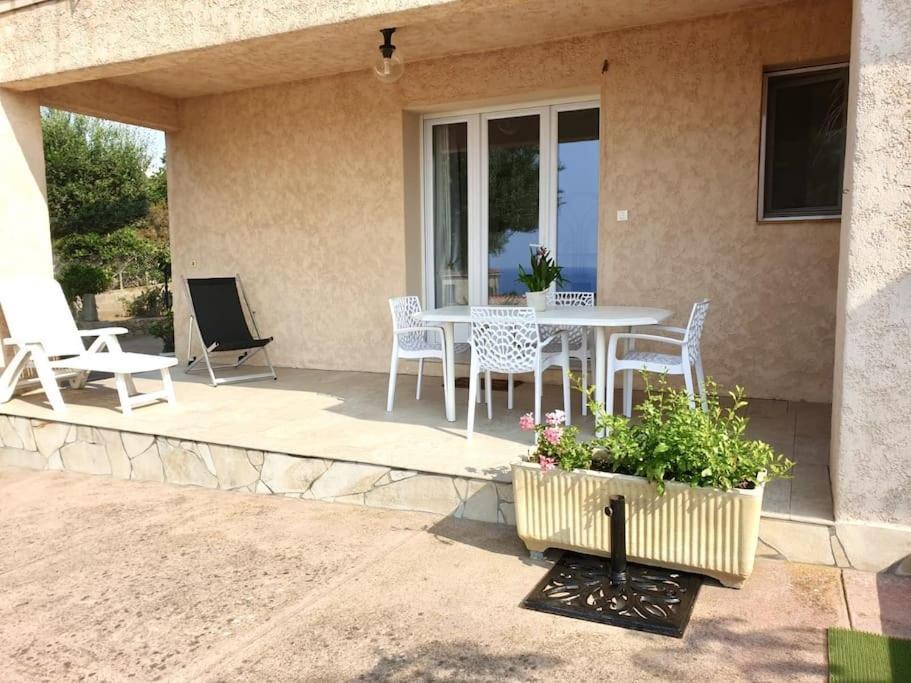 Appartement En Rez De Villa Vue Mer Monticello Exterior foto